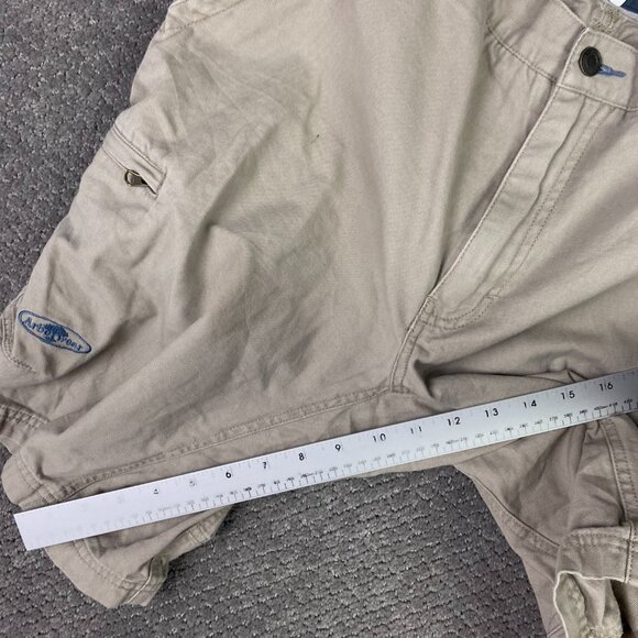 Arborwear Cago Shorts Men's 32 Canvas Cotton Khaki Hiking Outdoor Walking Walk - Picture 14 of 14